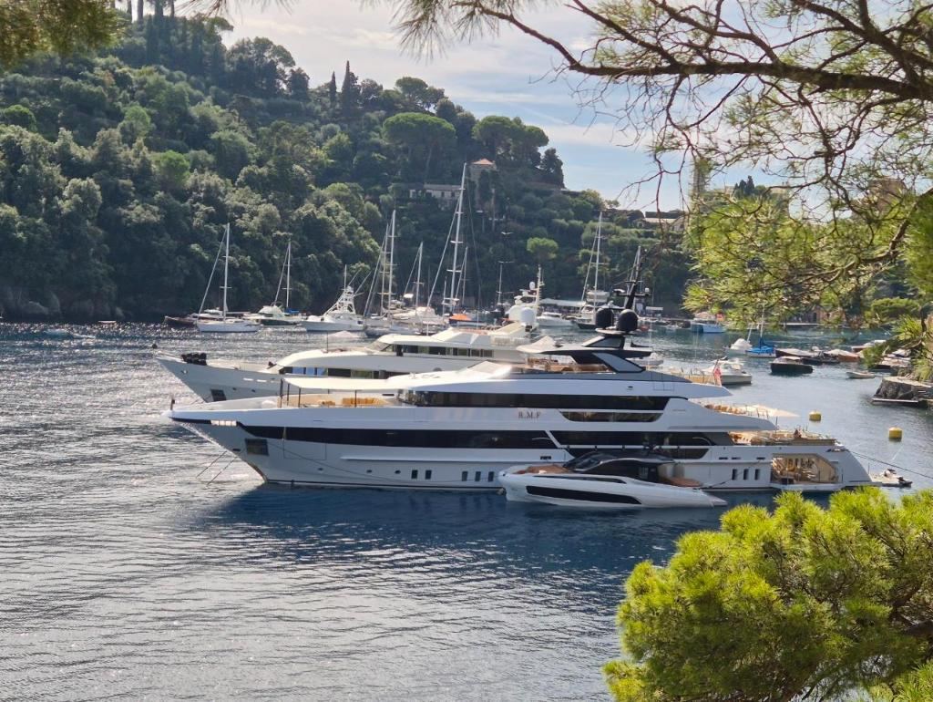 Yachts in the bay
