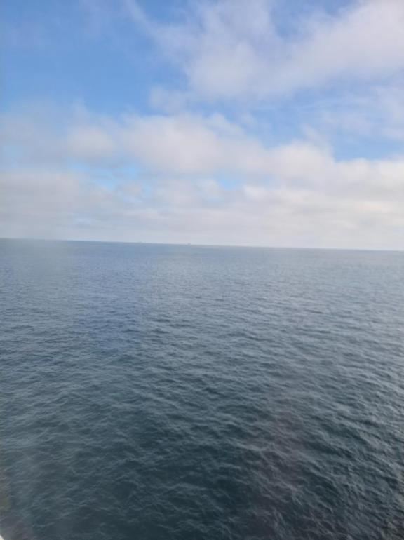 The Channel from the ferry