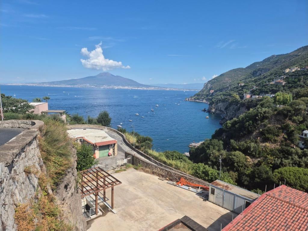 Vesuvius across the bay