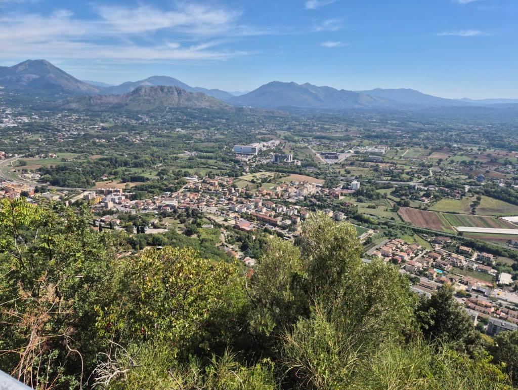 View down the valley from the abbey road