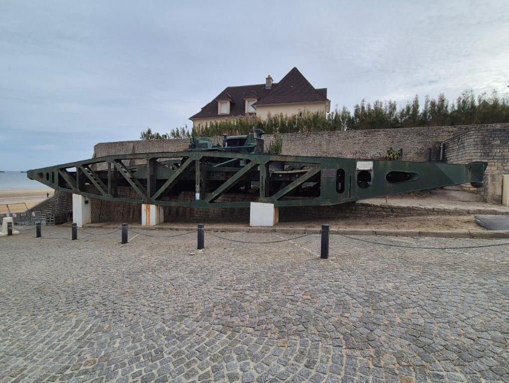 A Mulberry harbour bridge span